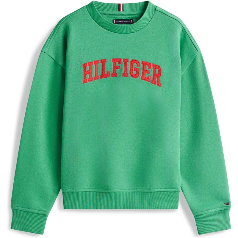 TOMMY HILFIGER Mikina limetová / červená 67183934