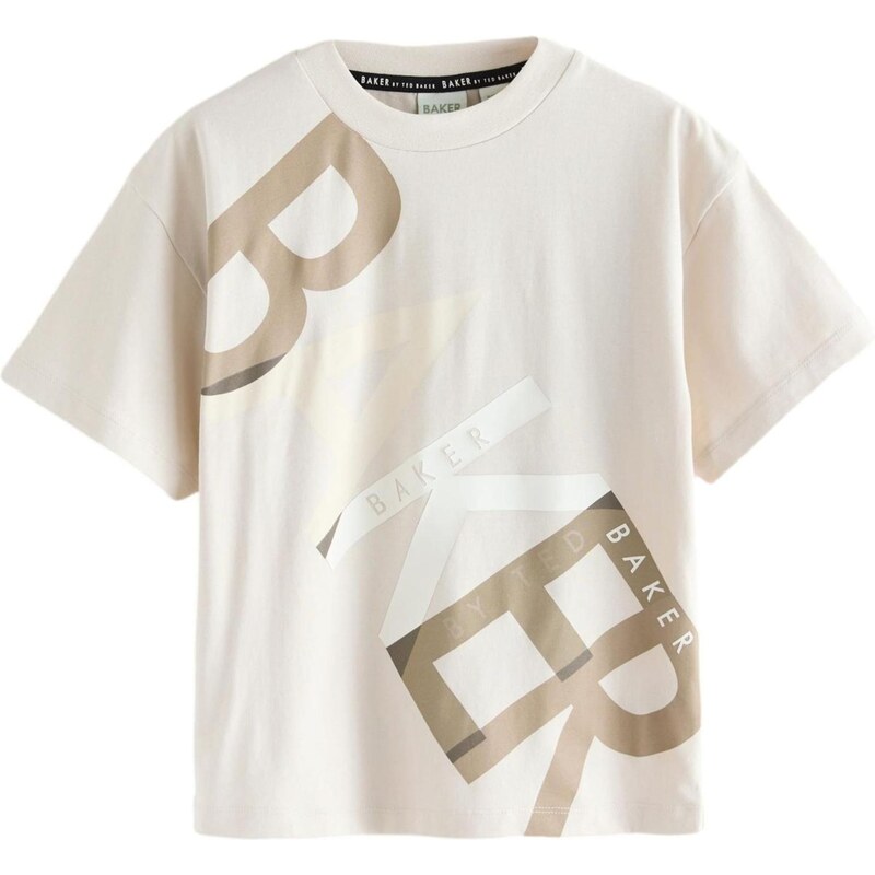 Baker by Ted Baker Tričko béžová / brokátová / kamenná / biela 67183956