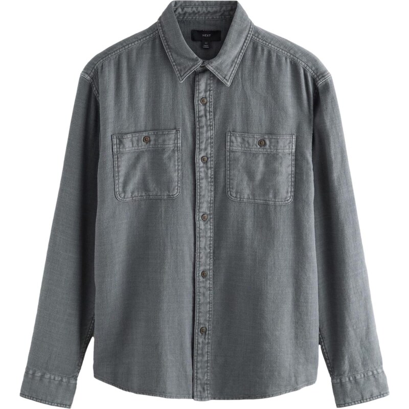 Next Košeľa tmavosivá 67183963
