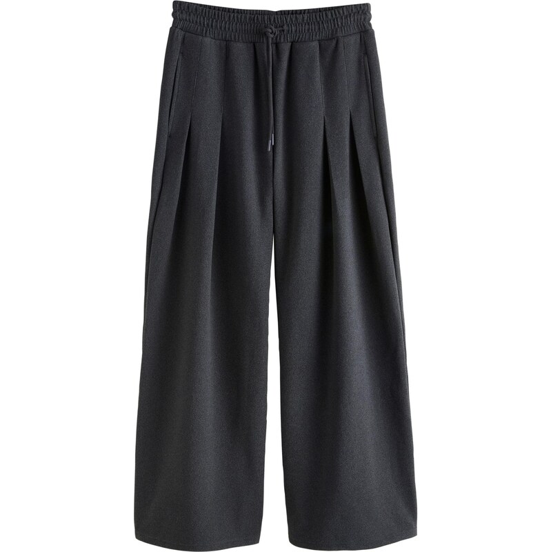 Next Plisované nohavice N.Premium antracitová 67183953