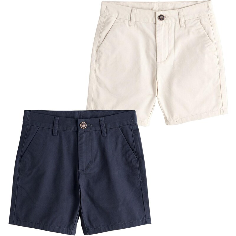 Next Nohavice námornícka modrá / sivobéžová 67184002