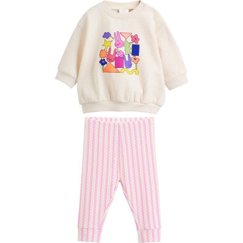 Next Set nebielená / svetlomodrá / ružová / čierna 67184028