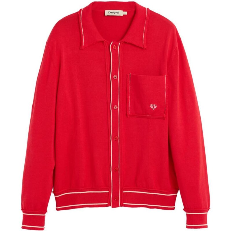 Desigual Kardigán červená 67184018
