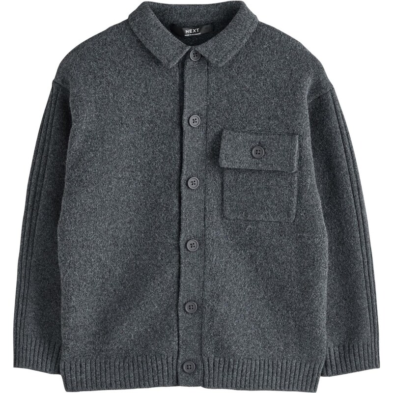 Next Kardigán tmavosivá / sivá melírovaná 67184034