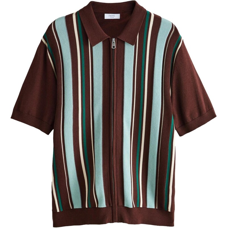 Next Kardigán pastelovo modrá / zelená / burgundská 67184058