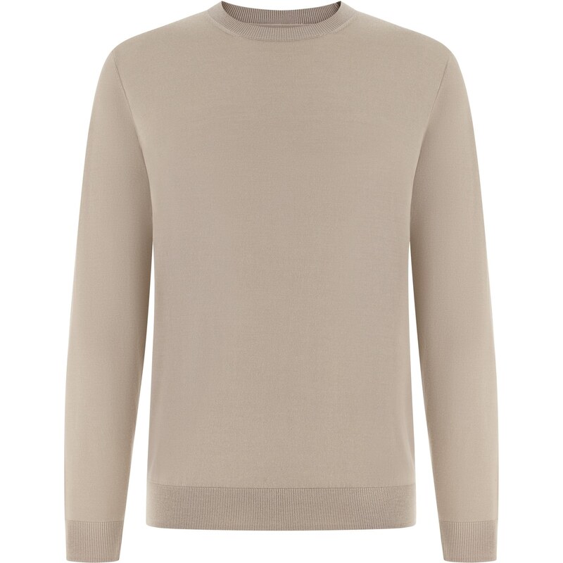 Boggi Milano Vesta k obleku Crew Neck Jumper in Superfine Wool 67184079