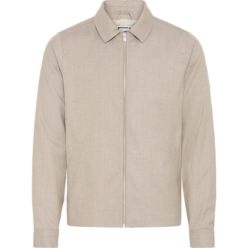 Casual Friday Prechodná bunda CFHaglund béžová melírovaná / biela 67184104