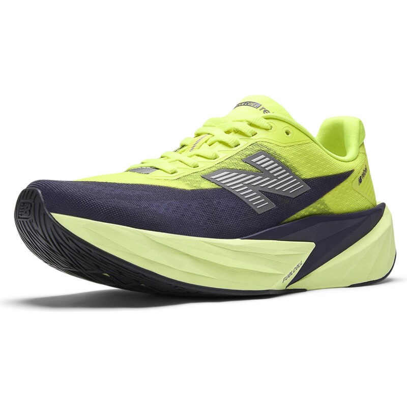 new balance Bežecká obuv FuelCell Rebel v5 neónovo žltá / tmavosivá / 67184138