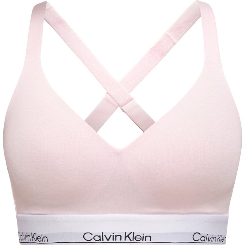 Calvin Klein Underwear Podprsenka svetlosivá / pastelovo ružová / 67184150