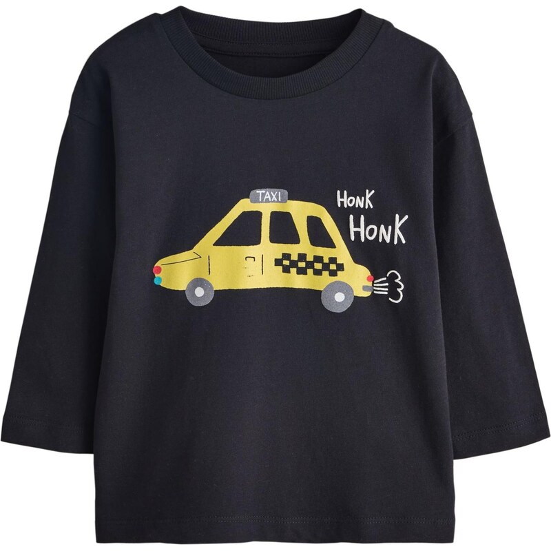 Next Tričko žltá / sivá / čierna / biela 67184168