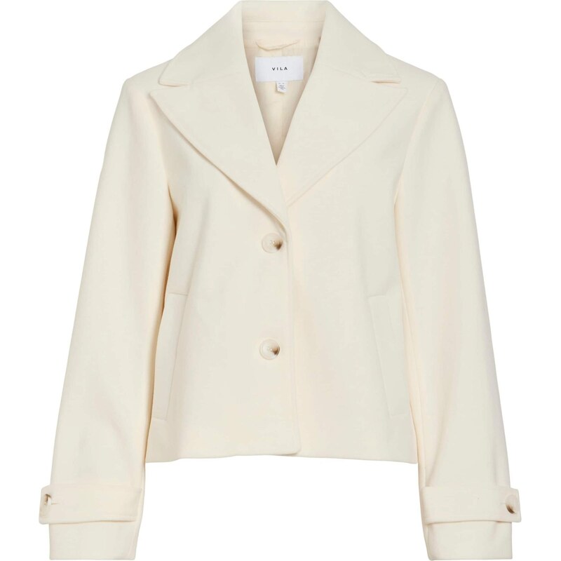 VILA Prechodná bunda VISolo krémová 67184225