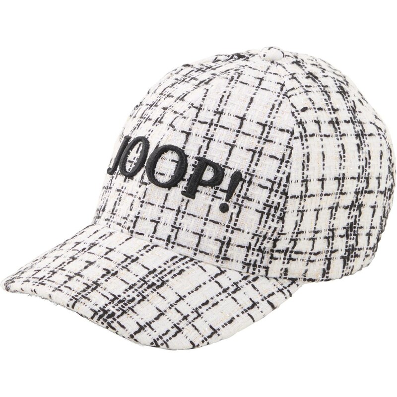 JOOP! Čiapka Aitana krémová / čierna 67184250