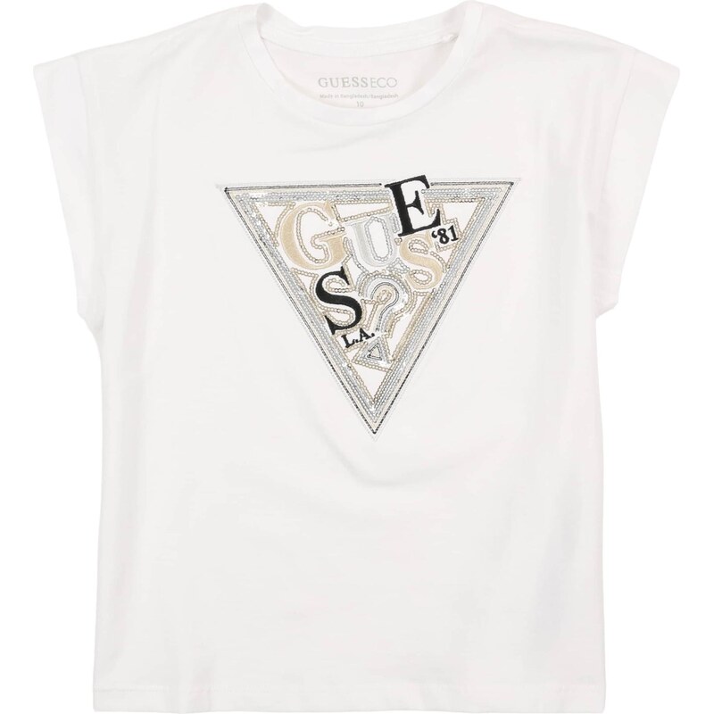 GUESS Tričko béžová / sivá / čierna / biela 67184283