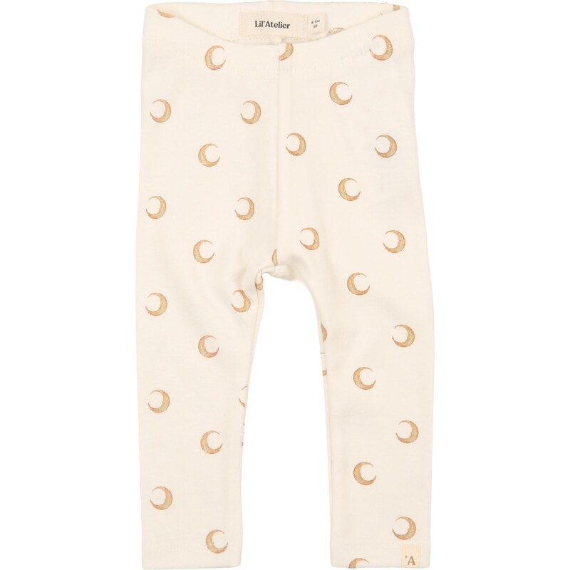 LilAtelier Legíny NBNLAYO farba ťavej srsti / biela ako vlna 67184269