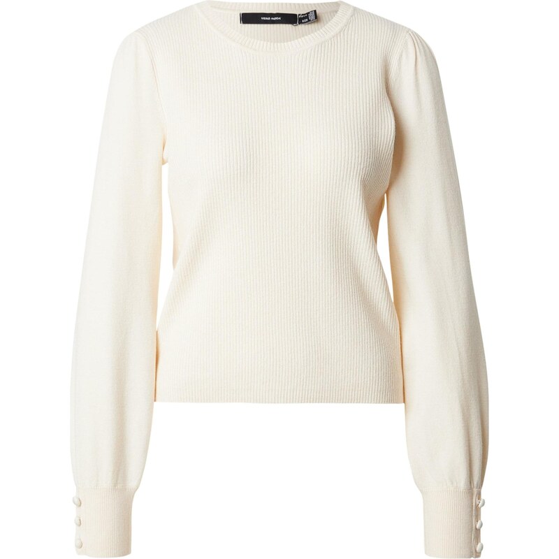 VERO MODA Sveter VMNEW HOLLY krémová 67184312