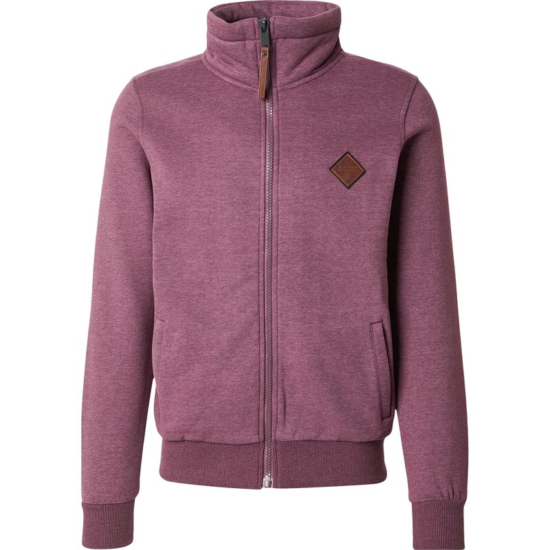 naketano Tepláková bunda bordová 67184324