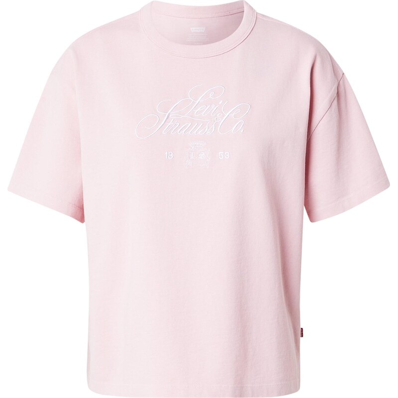 LEVIS Tričko pastelovo ružová / biela 67184333