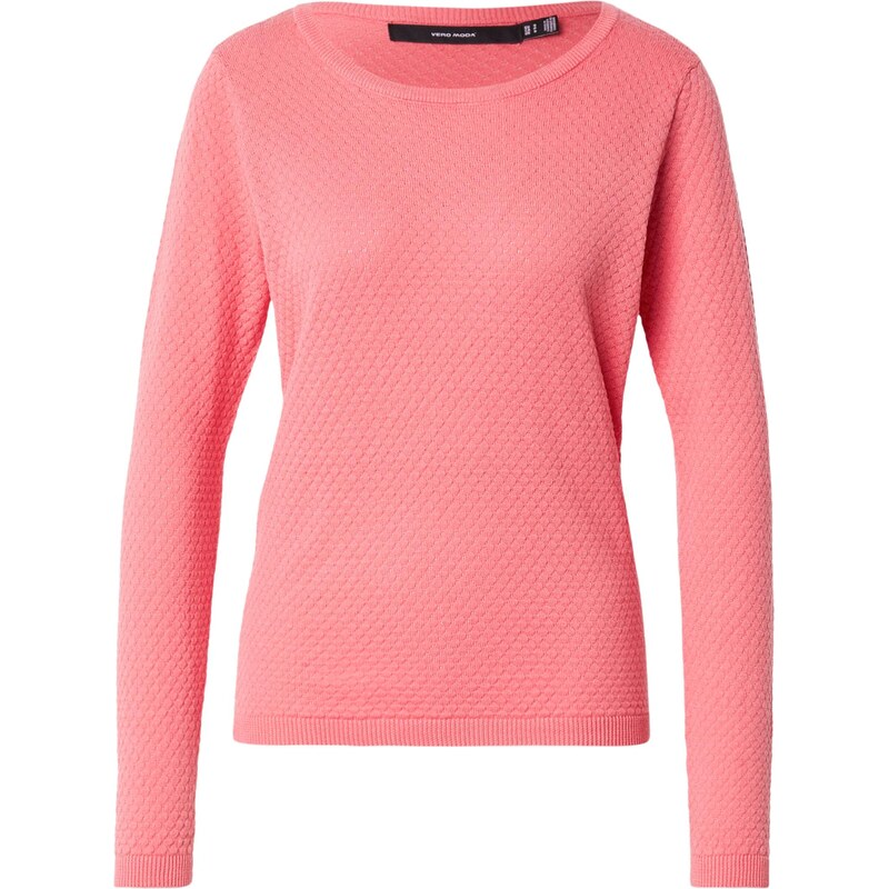 VERO MODA Sveter Care koralová 67184348