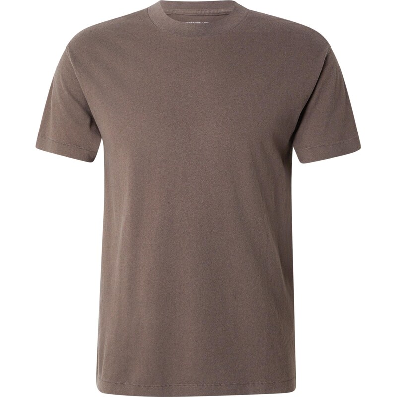 Abercrombie & Fitch Tričko ESSENTIAL hnedá 67184360