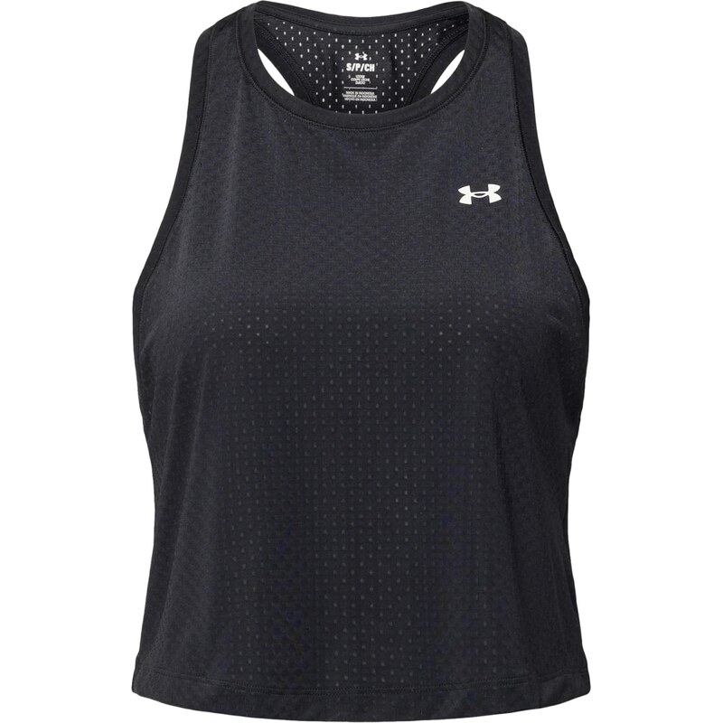 UNDER ARMOUR Športový top čierna / biela 67184393