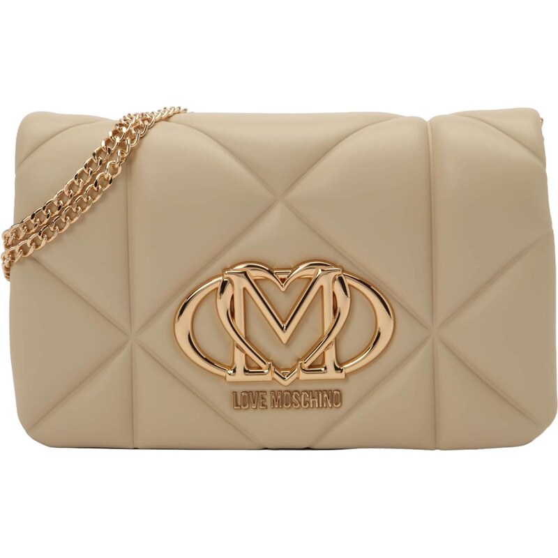Love Moschino Taška cez rameno béžová 67184411