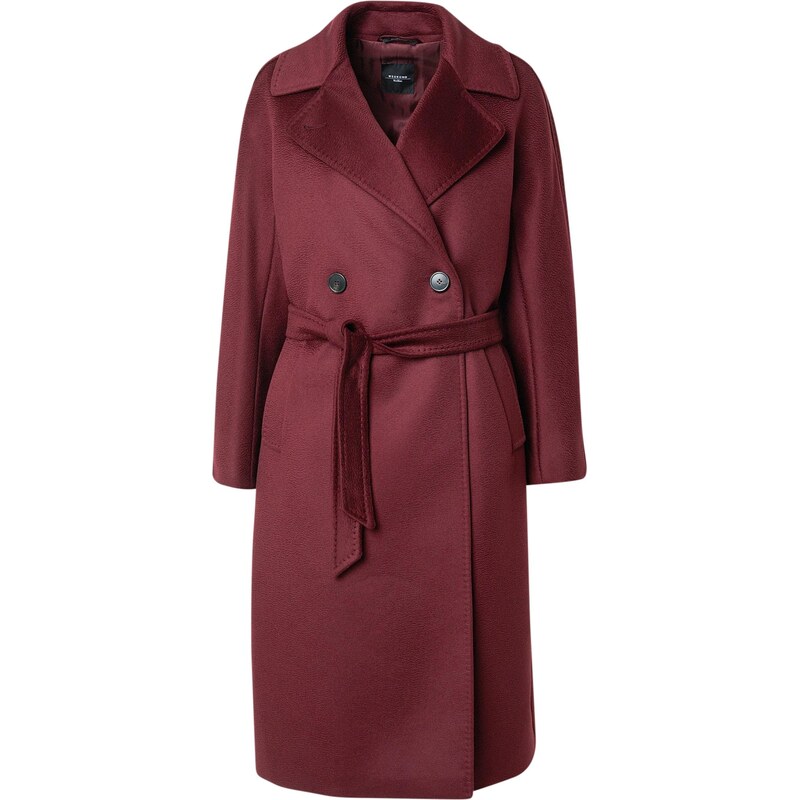 Weekend Max Mara Prechodný kabát RESINA bordová 67184502