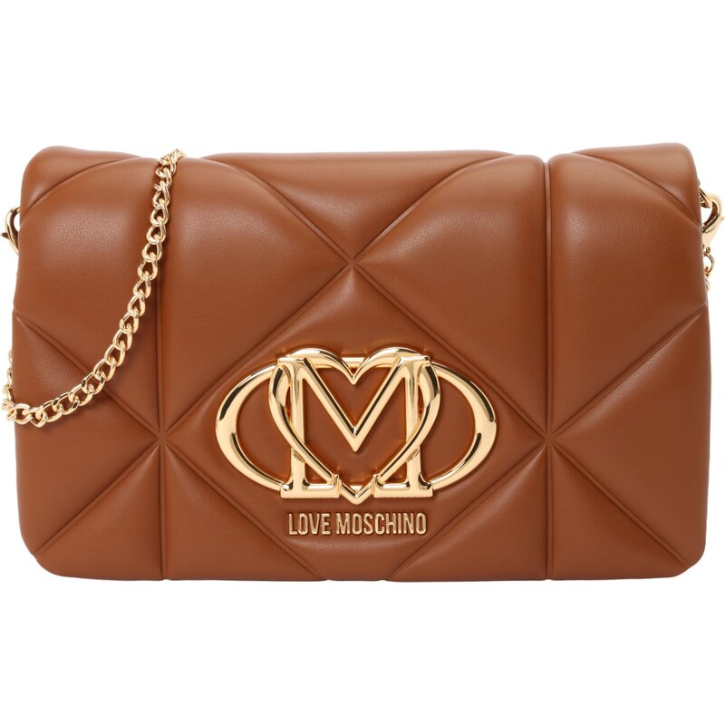 Love Moschino Taška cez rameno koňaková 67184533