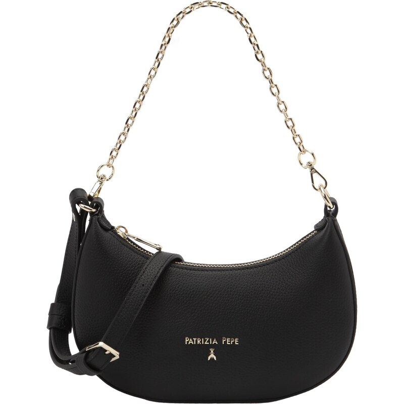 PATRIZIA PEPE Kabelka na rameno čierna 67184541