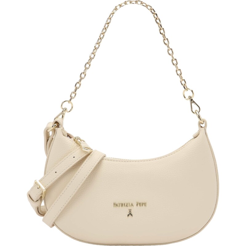 PATRIZIA PEPE Kabelka na rameno šedobiela 67184542