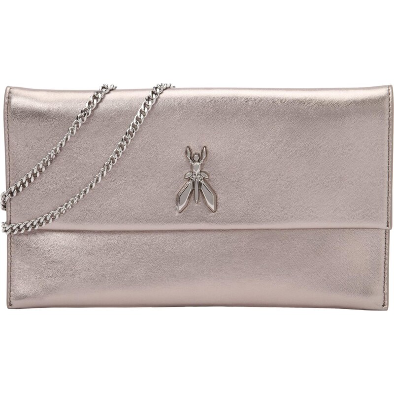 PATRIZIA PEPE Listová kabelka strieborná 67184543