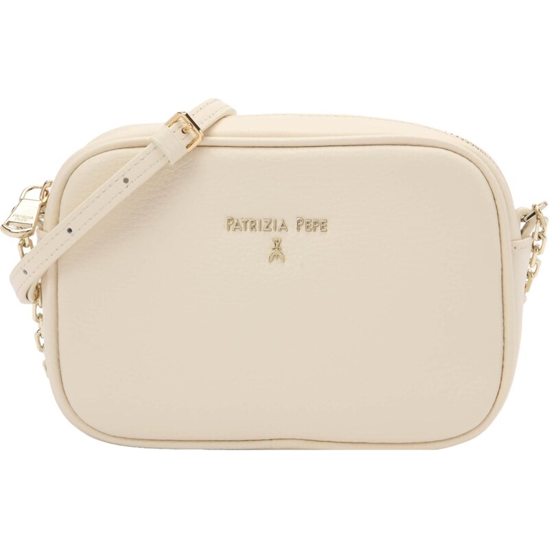 PATRIZIA PEPE Taška cez rameno prírodná biela 67184553