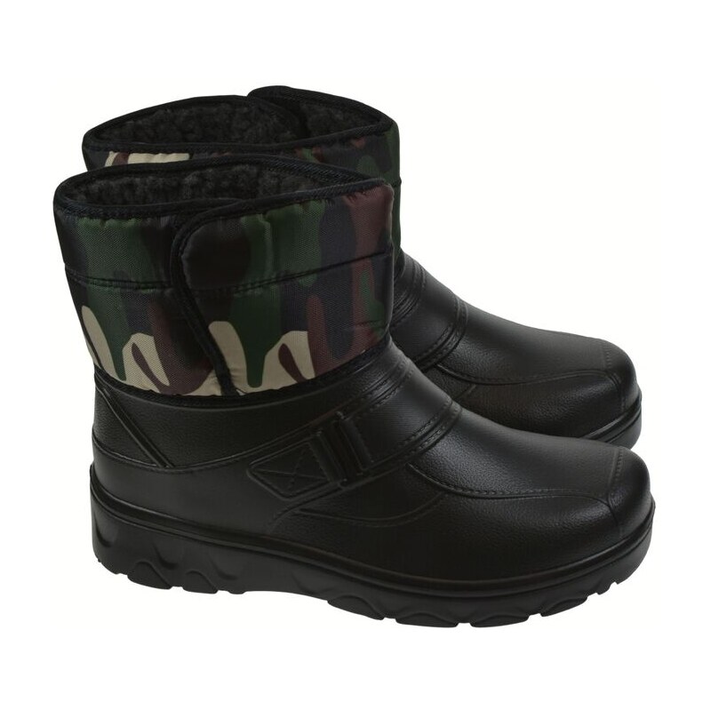 JOHN-C Pánske gumové zateplené čižmy PIOTR 2 67184591