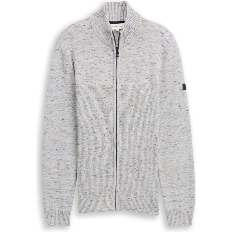 TOM TAILOR Kardigán béžová / námornícka modrá / svetlomodrá / 66897921