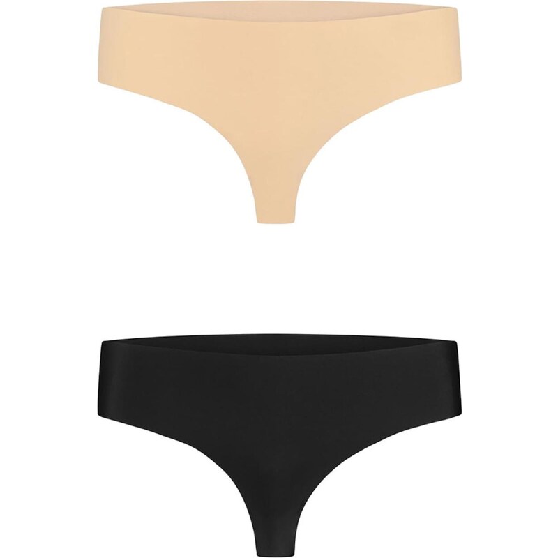 Bye Bra Tangá béžová / čierna 67186177