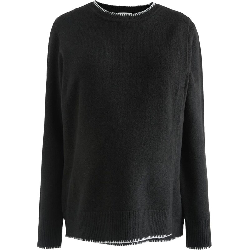 Next Sveter čierna / biela 67186198