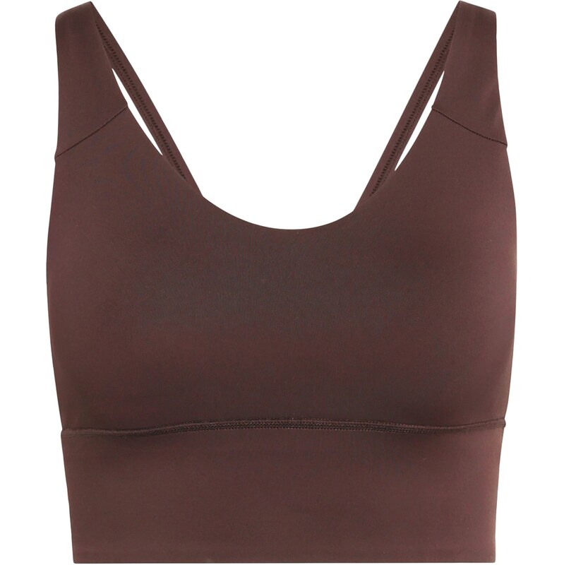 ADIDAS PERFORMANCE Športová podprsenka Studio All Me čokoládová 67186237