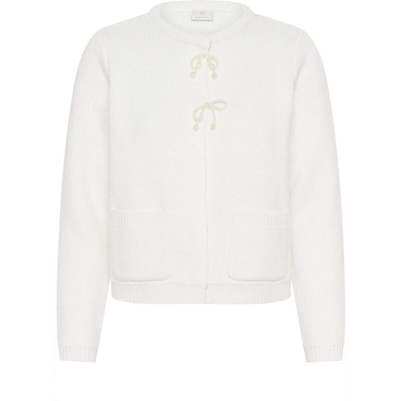 Kaffe Kardigán KAbowie biela / prírodná biela 67186253