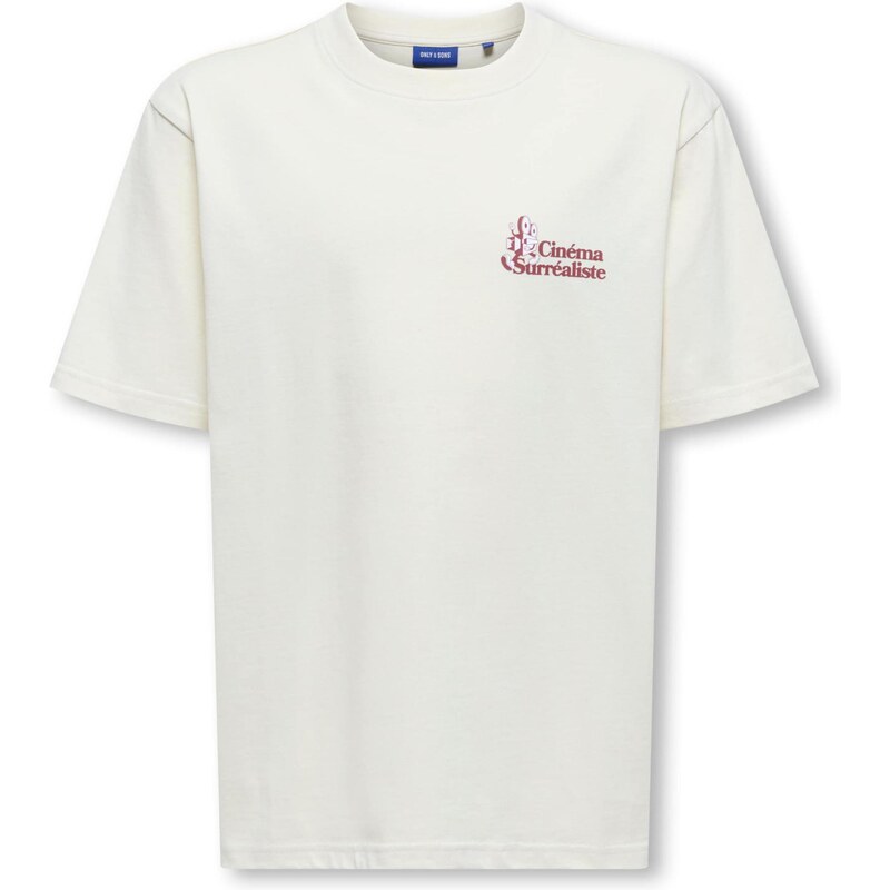 Only & Sons Junior Tričko OSJFREDO pastelovo zelená / vínovo červená 67186294