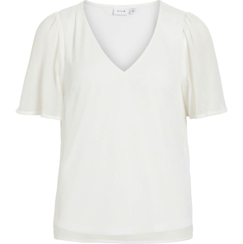 VILA Blúzka VIFalia biela 67186297