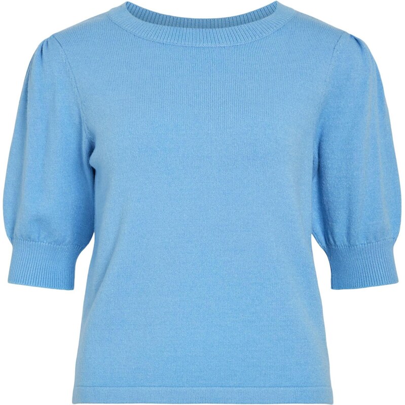 VILA Sveter VIRil azúrová 67186305