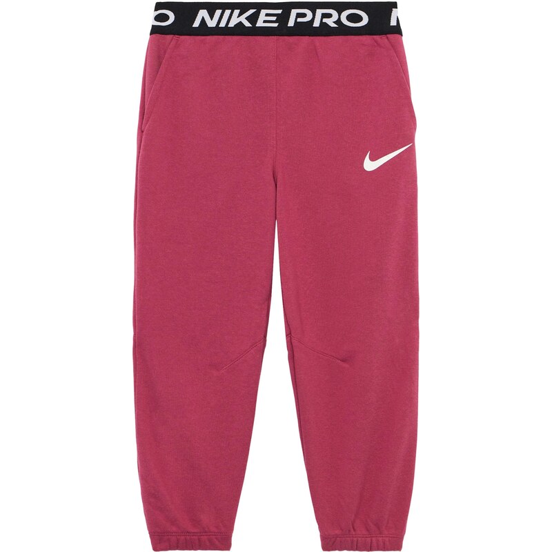 Nike Sportswear Nohavice PRO ružová / čierna / biela 67186320