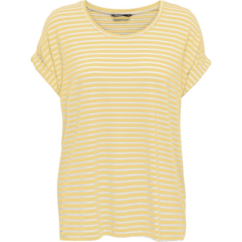ONLY Tričko ONLMOSTER svetložltá / strieborná 67186357