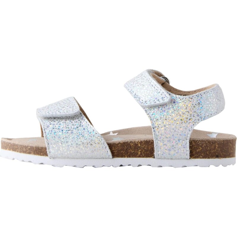 Next Sandále pastelovo modrá / strieborná 67186491