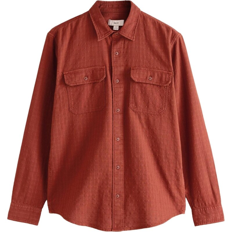 Next Košeľa hrdzavohnedá 67186495