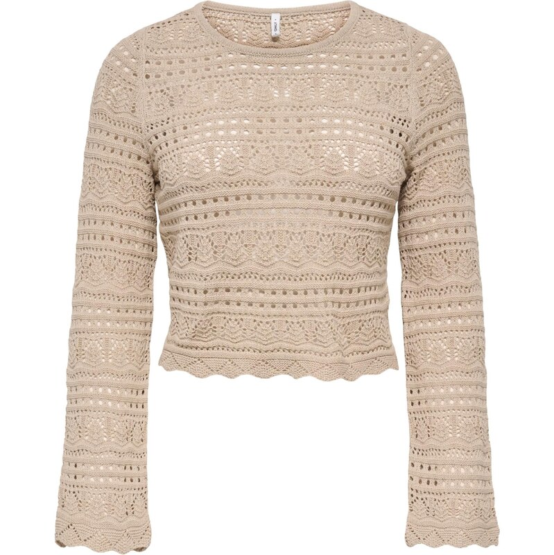 ONLY Sveter ONLELKE tmavobéžová 67186526