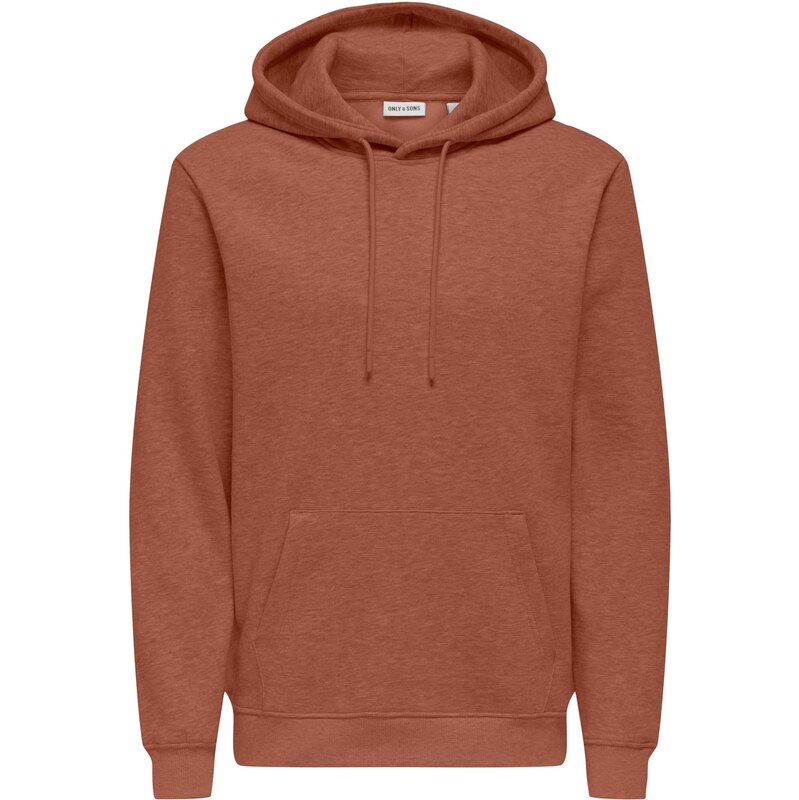 Only & Sons Mikina ONSConnor hrdzavohnedá 67186546
