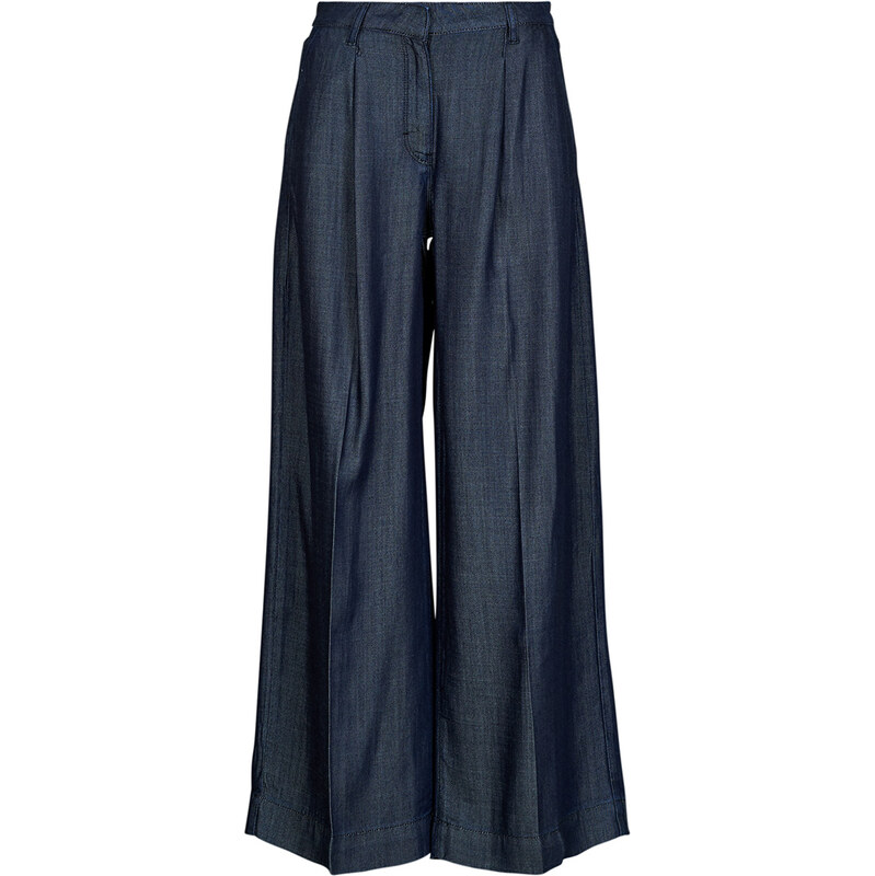 Karl Lagerfeld Rifle flare / široké FLUID DENIM WIDE LEG PANTS Karl 67186549
