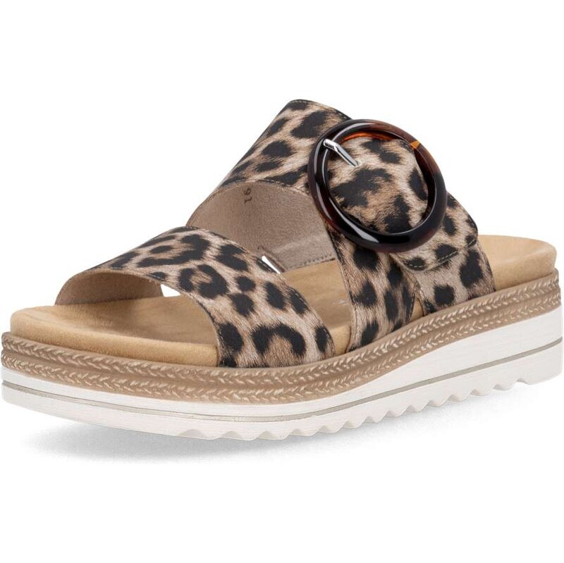 RIEKER Dámske šľapky REMONTE D0Q51-91 béžová S6 67188725