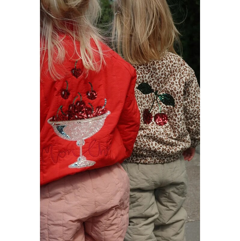 Detská bunda bomber Konges Sløjd JUNO SEQUIN BOMBER JACKET 67189101