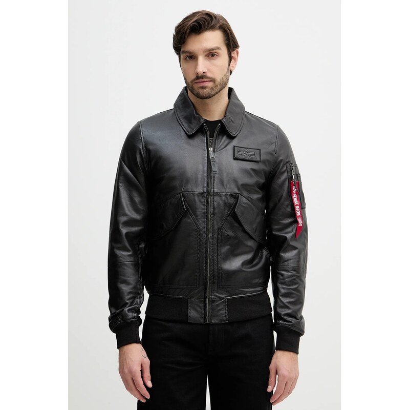Kožená bunda Alpha Industries CWU-45/P Leather 67189104